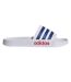 Unisex Adult Adilette Slides White Adidas-1