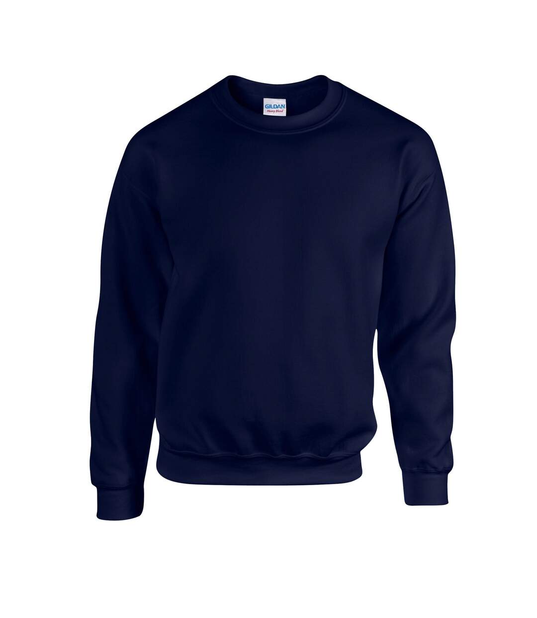 Mens heavy blend sweatshirt navy Gildan-1