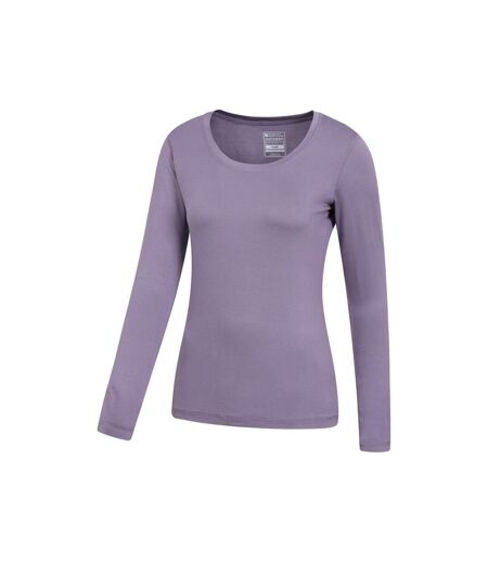 Haut Thermique Keep The Heat Femme Vieux Violet Mountain Warehouse