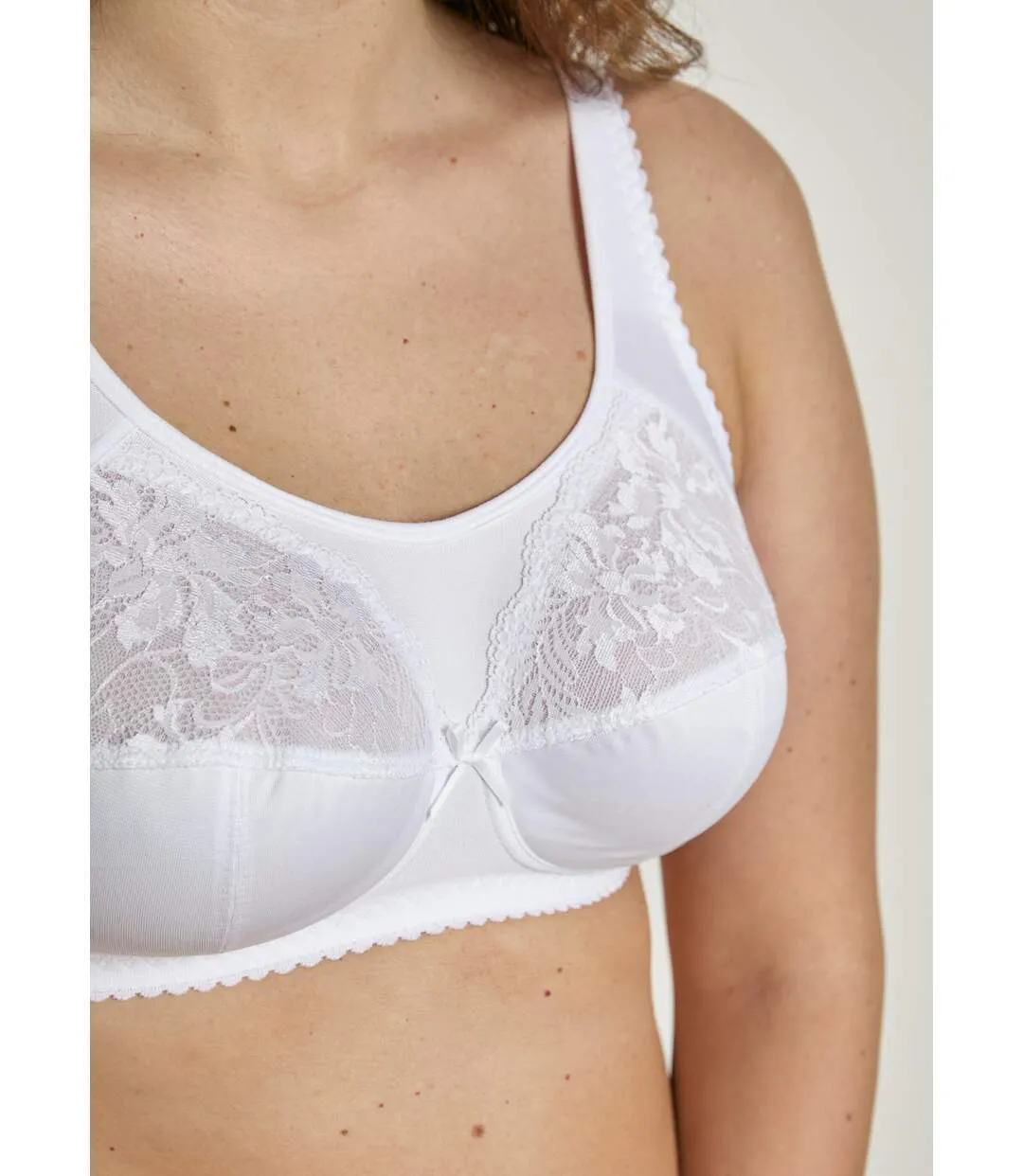 Soutien-gorge sans armatures couvrant dentelle-3