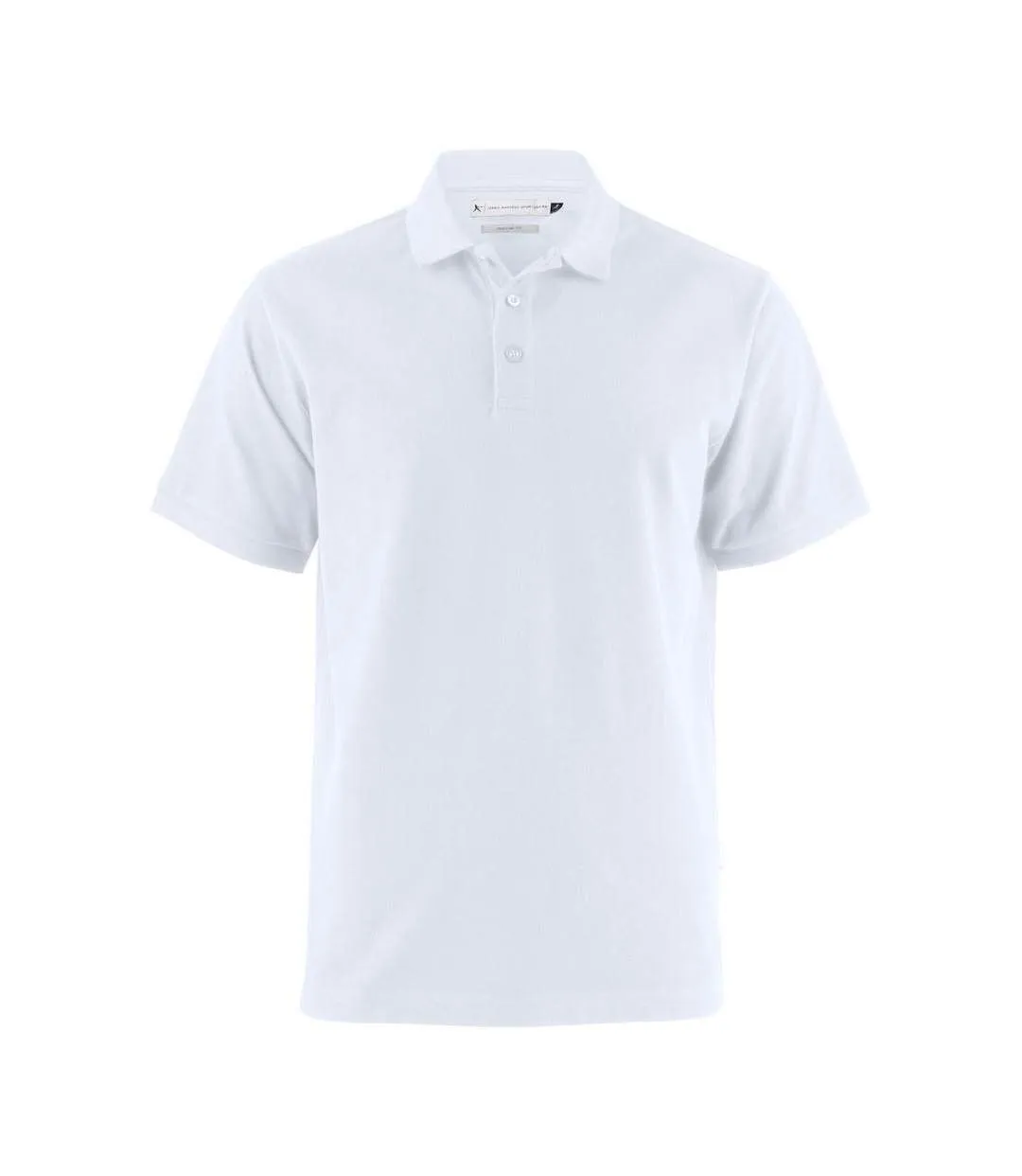Mens Neptune Polo Shirt White Harvest-1