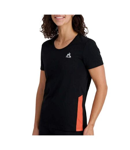Maillot de sport noir femme le coq sportif training