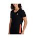Maillot de sport noir femme le coq sportif training-1