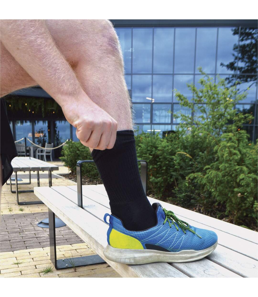 Unisex Bamboo Organic Cotton Running Sport Socks-4