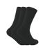 3 Pack Mens Padded Sole Winter Warm Thermal Wool Walking Boot Socks-1