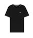 Mens Hbg Taul Cotton Regular T-shirt Black Boss-2