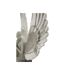 Statuette Déco Ailes Sparky 34cm Argent-4