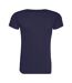 T-shirt cool femme bleu marine Awdis