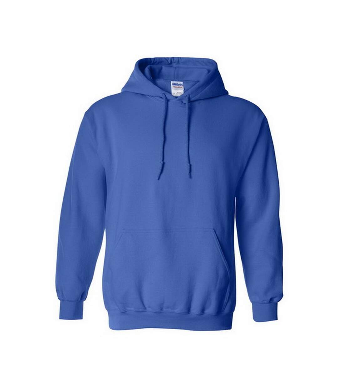 Sweatshirt à capuche unisexe bleu roi Gildan-1