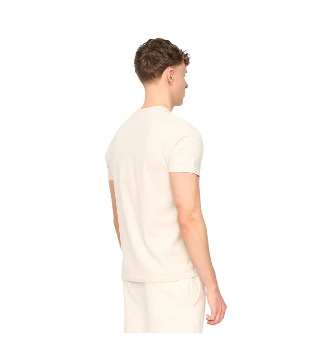 T-shirt Décontracté Motif/style Logo Randolph Homme Beige Gris Duck And Cover-3