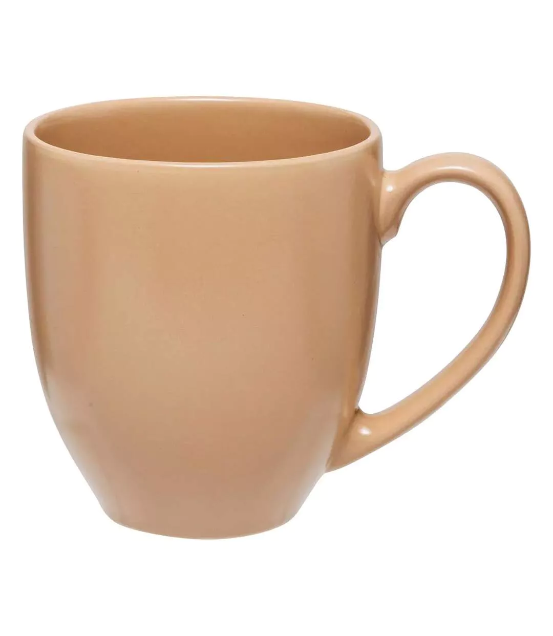 Lot de 6 Mugs en Céramique Maé 48cl Beige-2