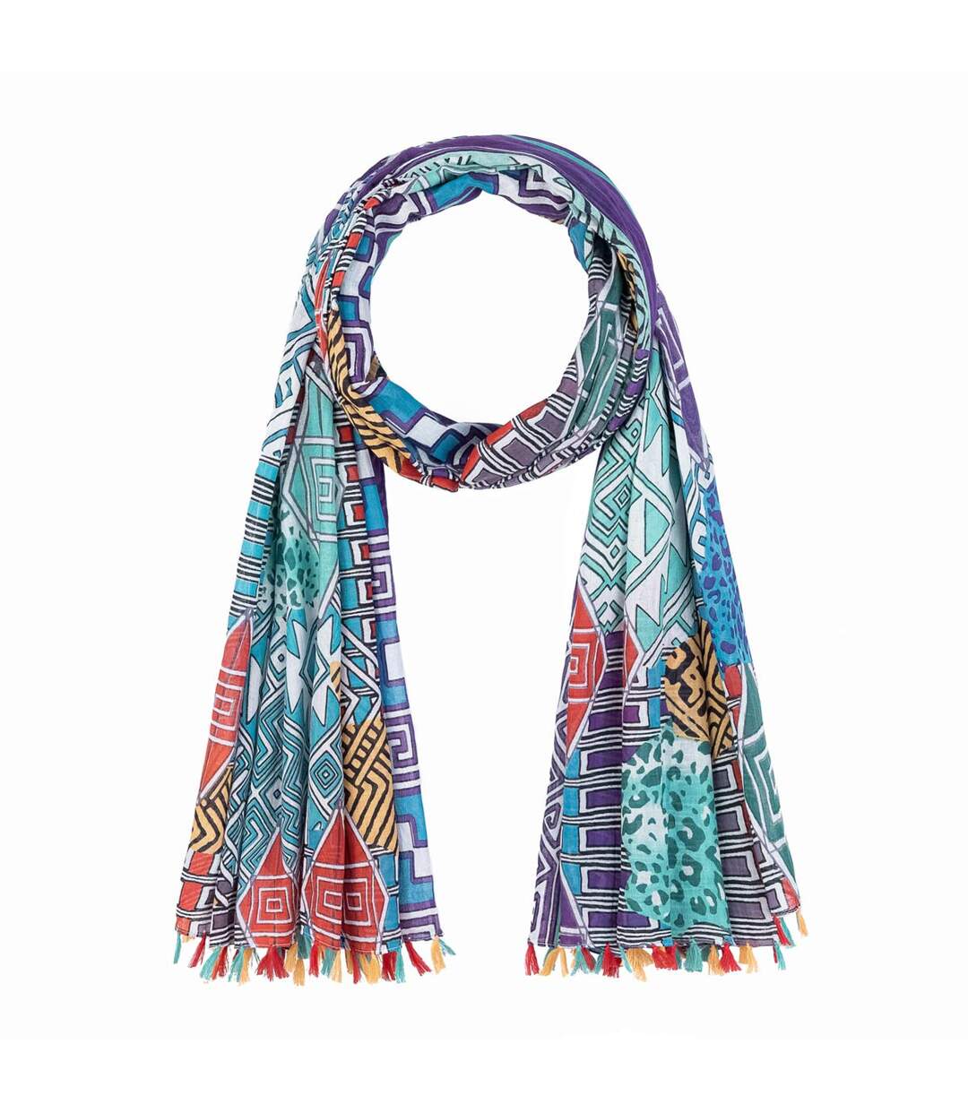 Foulard fantaisie Magma-1