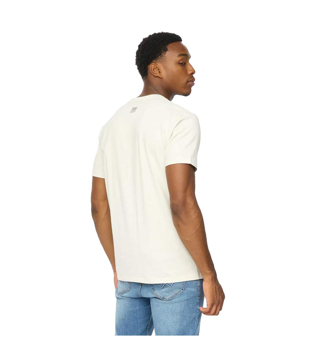 Mens Polymoore Heavyweight T-shirt Off White Duck And Cover-3