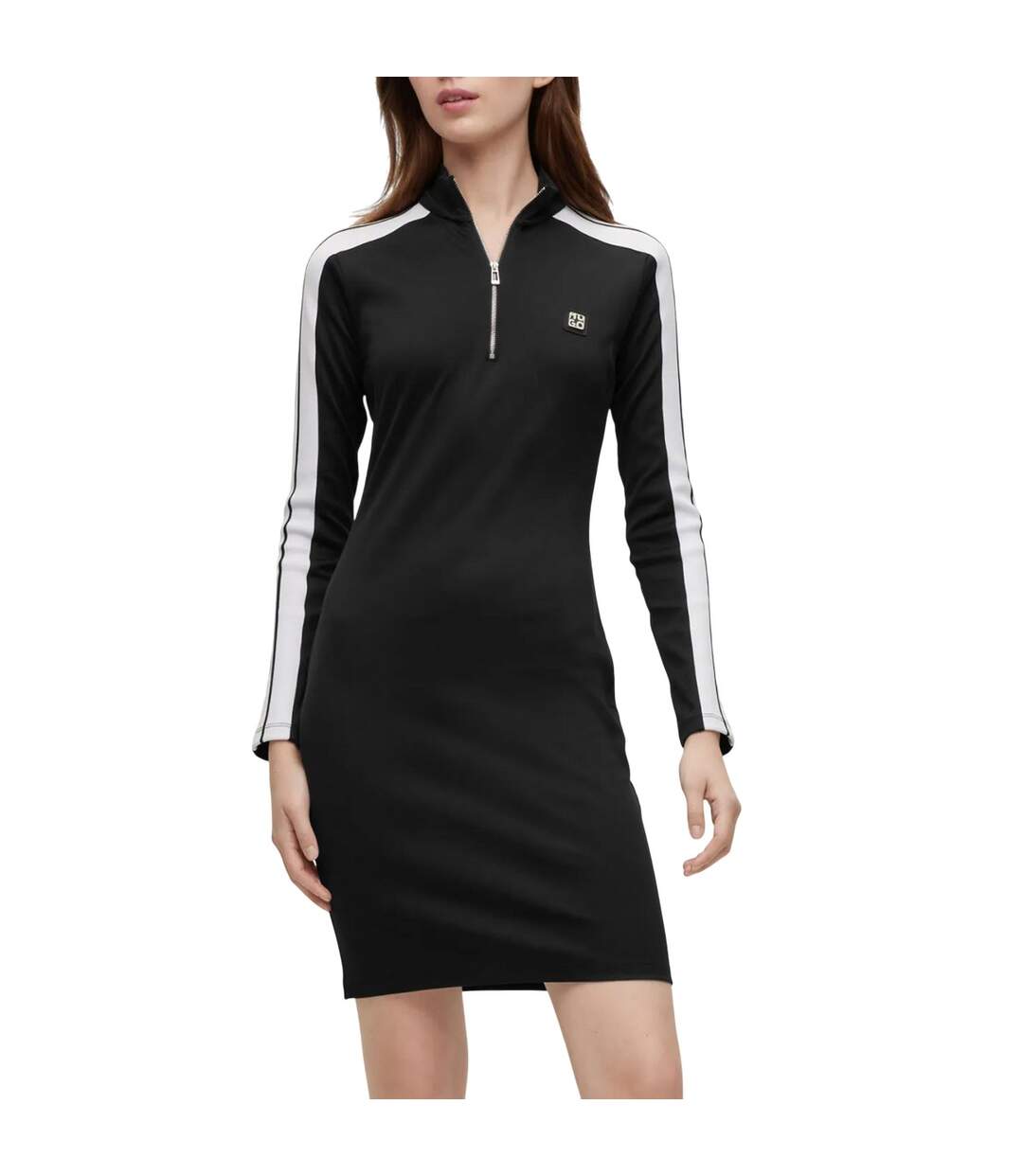 Womens/ladies Ninetta Dress Black Hugo-1