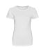 T-shirt femme blanc AWDis-1