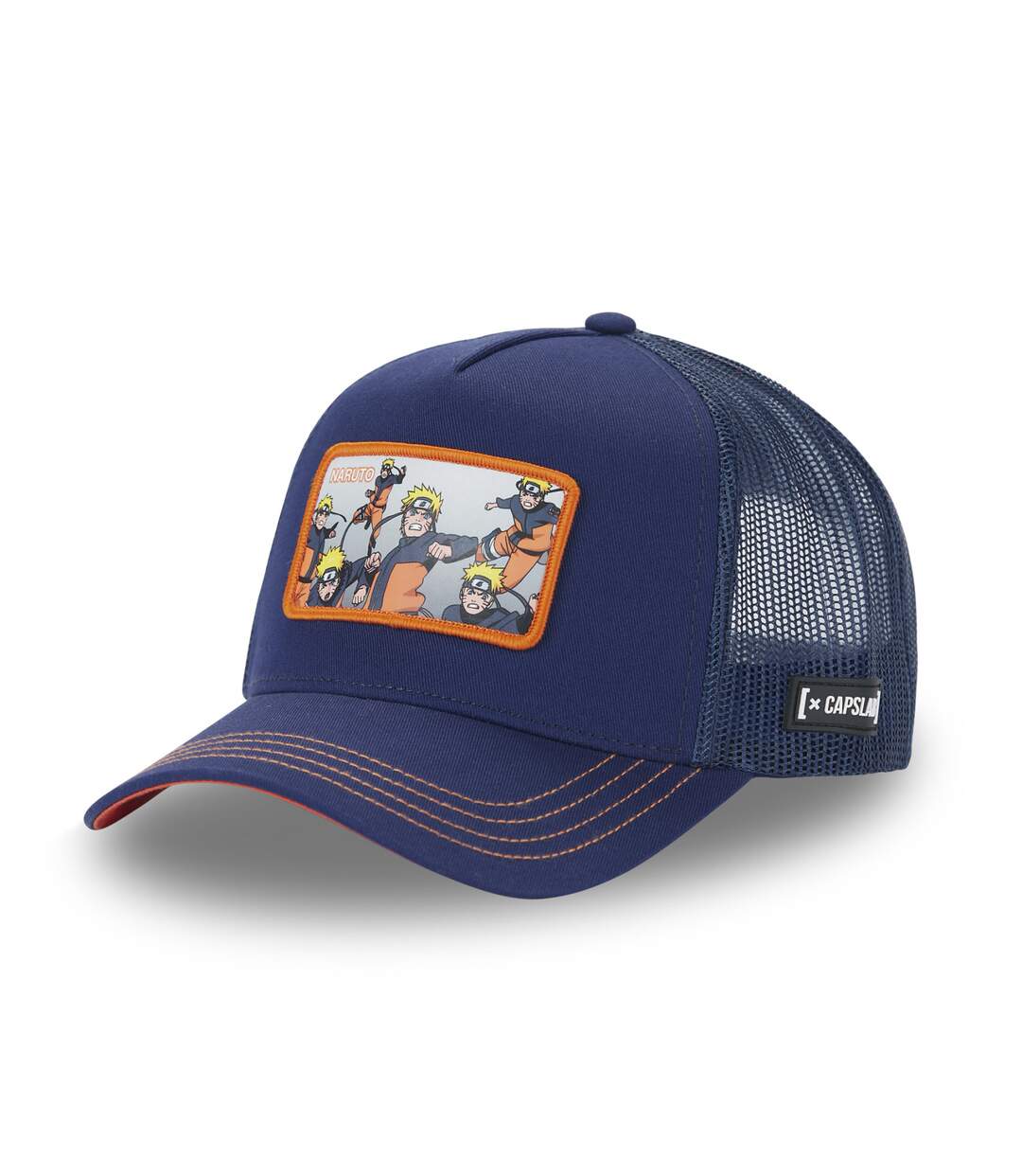 Casquette homme trucker en serge de coton Naruto Shippuden Naruto Capslab-1