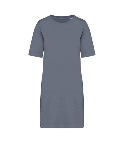 Native Spirit Womens/Ladies T-Shirt Dress (Mineral Grey) - UTPC5131