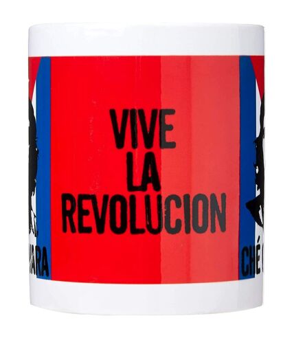 Che Guevara - Mug REVOLUCION (Blanc / Rouge / Bleu) (Taille unique) - UTPM1741