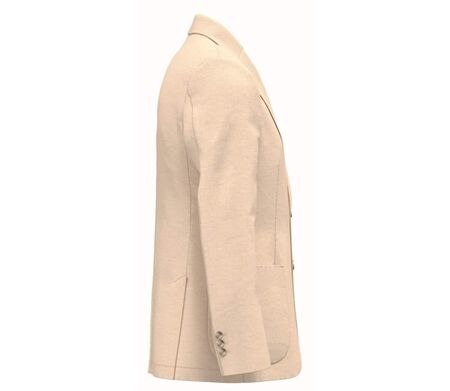 Veste blazer en lin - Homme - PATS600 - beige washed linen sand