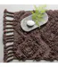 Tapis de Salle de Bain Hilma 50x80cm Marron-3