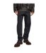 Mens Mid Rise Wide Leg Jeans Black Denim Jack And Jones-4