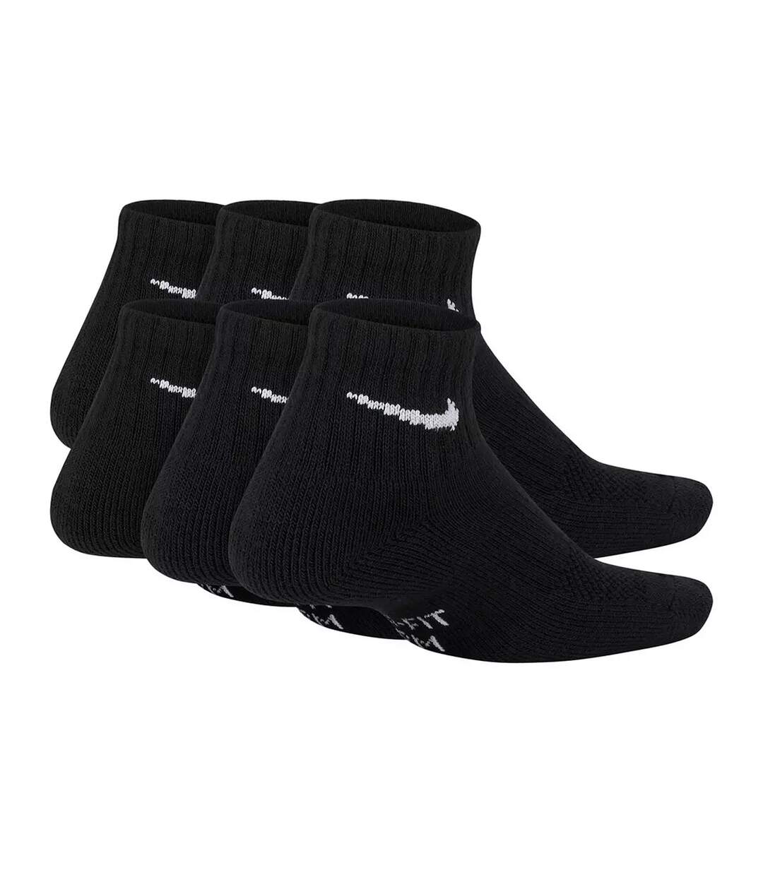 Lot De 6  Socquettes Everyday Enfant Noir Nike-2