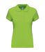 Polo manches courtes - Femme - K242 - vert lime