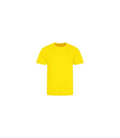 Unisex Adult Smooth T-shirt Sun Yellow AWDis Cool