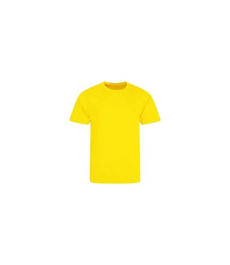 Unisex Adult Smooth T-shirt Sun Yellow AWDis Cool