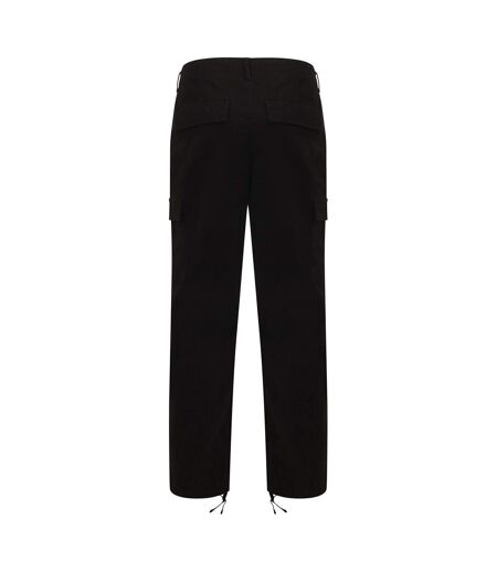 Front Row Adult Unisex Stretch Cargo Pants (Black) - UTPC3977