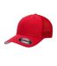 Casquette Trucker Flexfit Adulte Rouge Yupoong-3