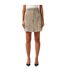 Womens/ladies Metallic Knitted Mini Skirt Gunmetal Never Fully Dressed-2