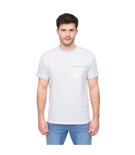 Mens Trentflax T-shirt Light Blue Duck And Cover