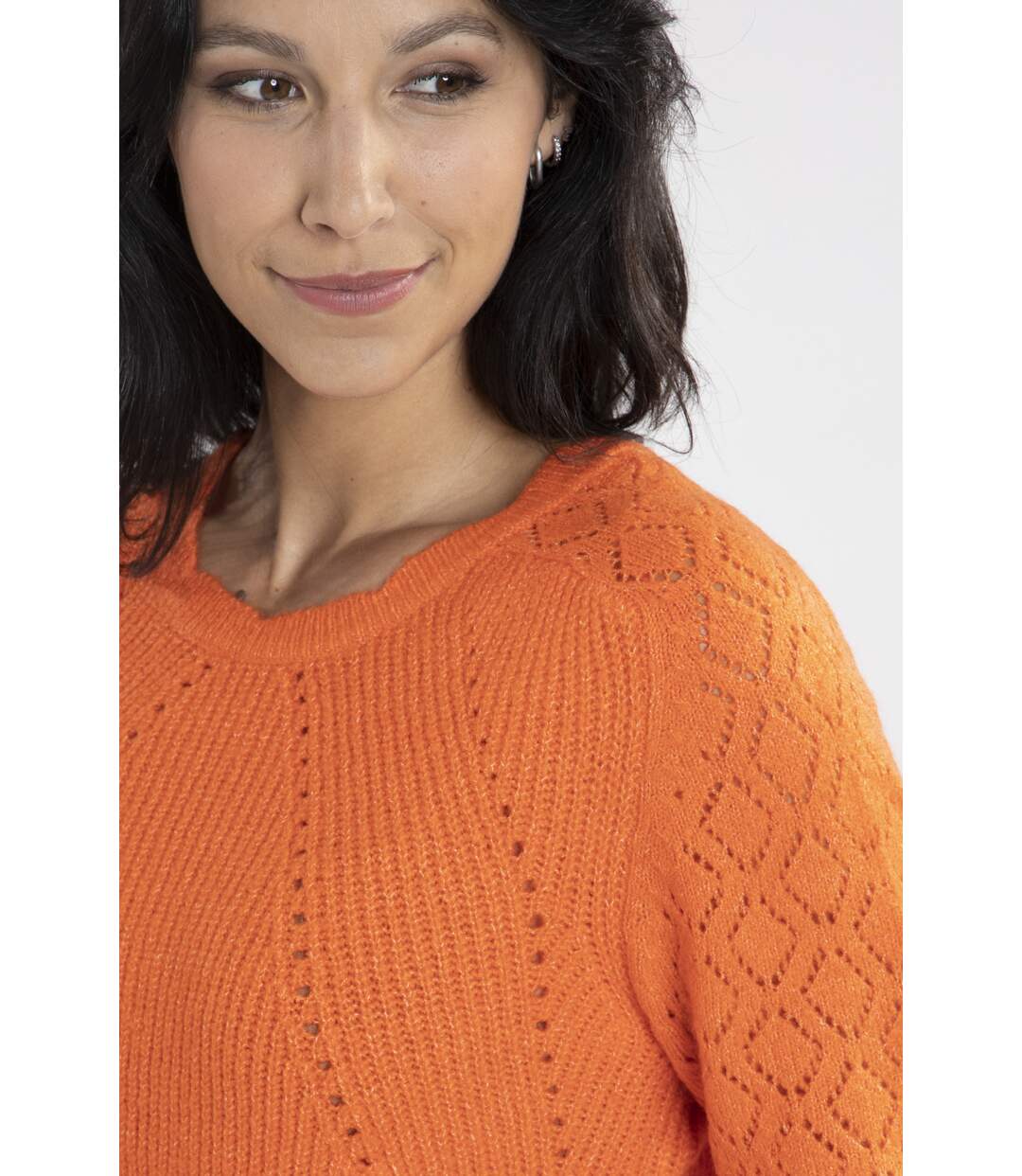 Pull Caligo Orange-4