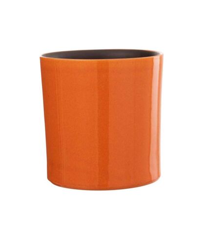 Paris Prix - Cache-pot En Céramique flek 20cm Orange