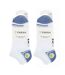 Farah - 10 Paires Chaussettes Bambou Hommes Socquettes Rayées-2