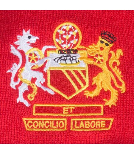 Écharpe Supporter Motif/style Emblème Manchester Taille Unique Rouge Fan Originals