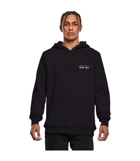 Mens Today Was A Good Day Hoodie Noir Mister Tee