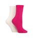 Lot de 2 chaussettes de lit en cachemire doux et chaud pour femme-1