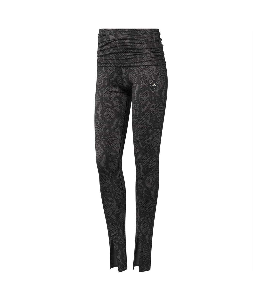 Legging Motif/style Fendu Stella Mccartney Femme Vert Adidas-2