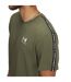 T-shirt Motif/style Icône Homme Vert Olive Under Armour-3