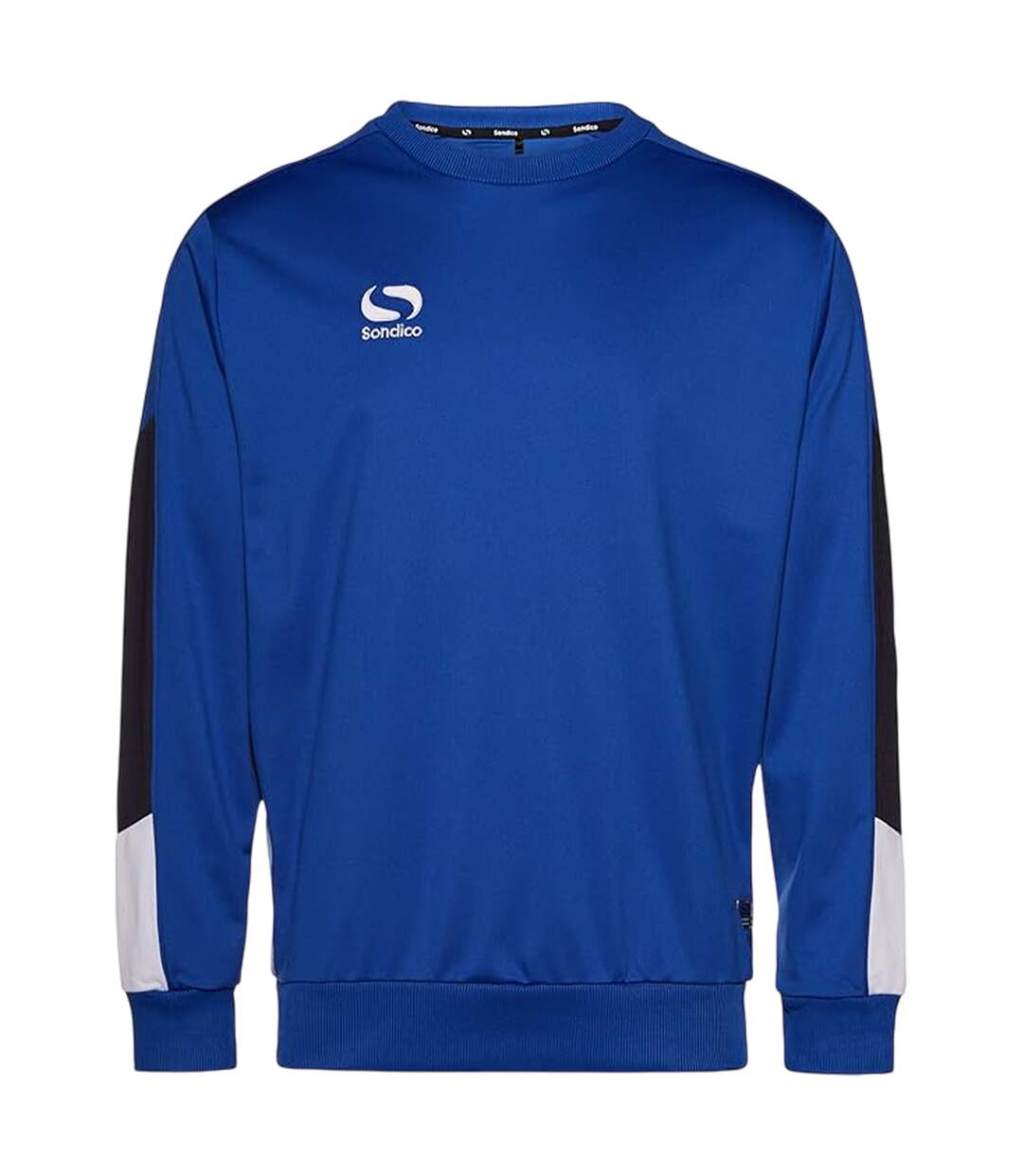 Mens Venata Colour Block Sweatshirt Royal Blue Navy White Sondico-2