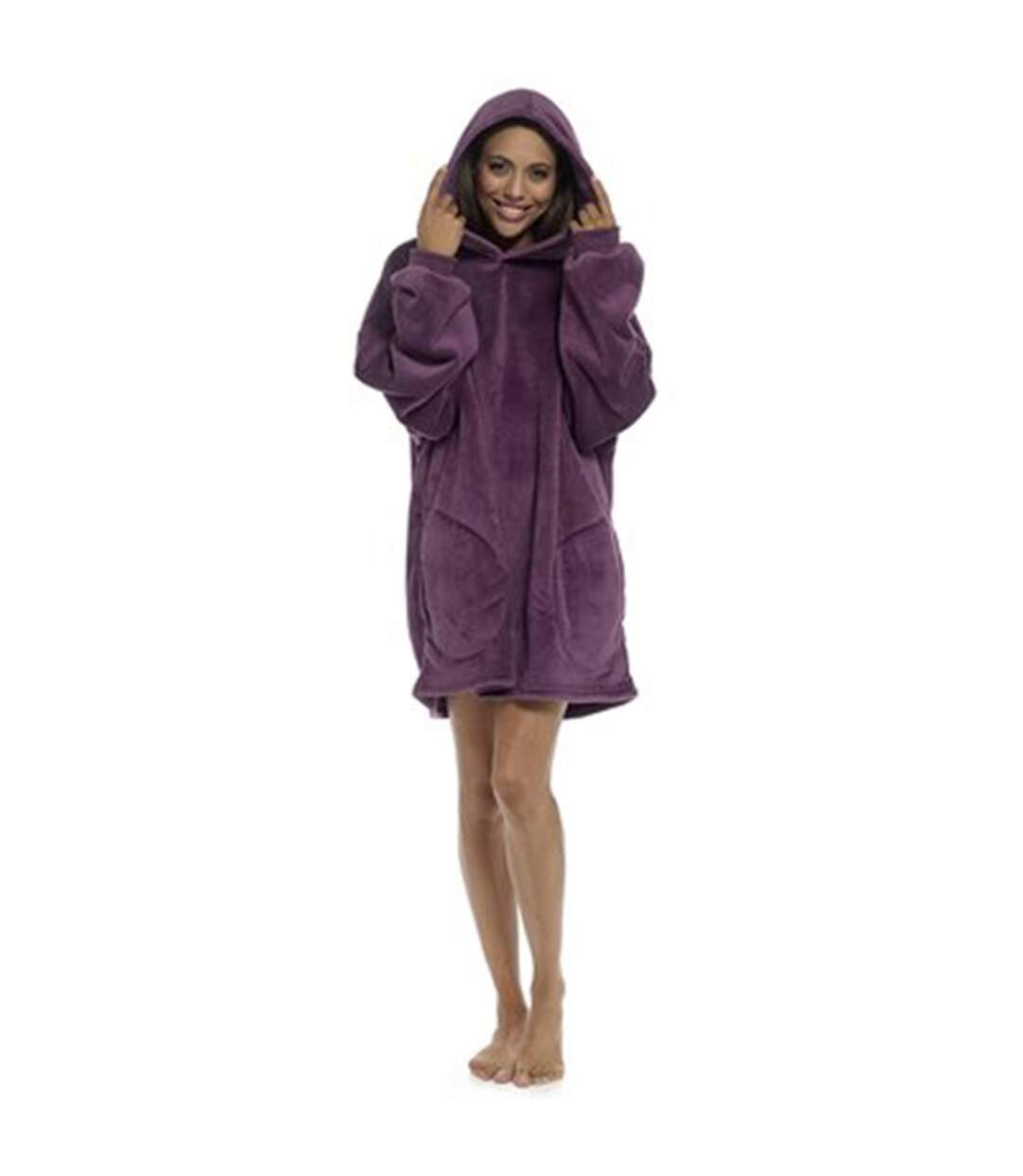 Sleep Snob - Femme Sweat à Capuche | Couverture à Capuche Manches Longues-2