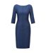 Robe Décontractée Dokos Femme Bleu Boss-1