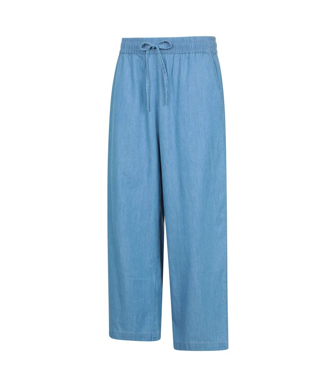 Womens/ladies astra chambray trousers blue Mountain Warehouse-3