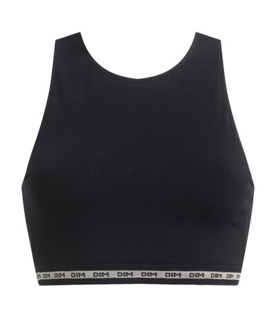 Crop top en microfibre côtelée sans couture Icons Seamless