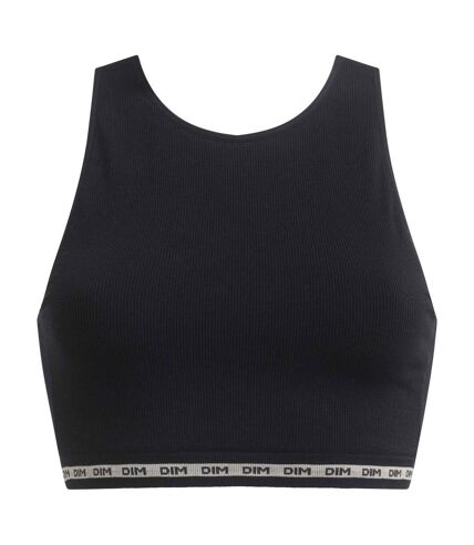 Crop top en microfibre côtelée sans couture Icons Seamless