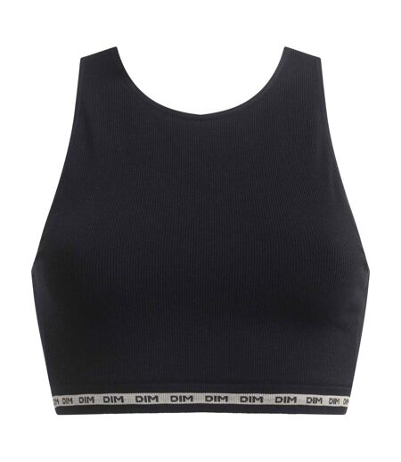 Crop top en microfibre côtelée sans couture Icons Seamless