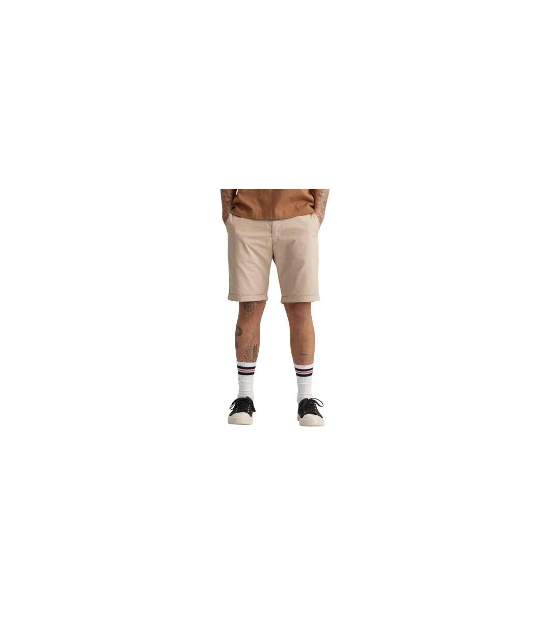 Short À Poches Homme Beige Gant-1