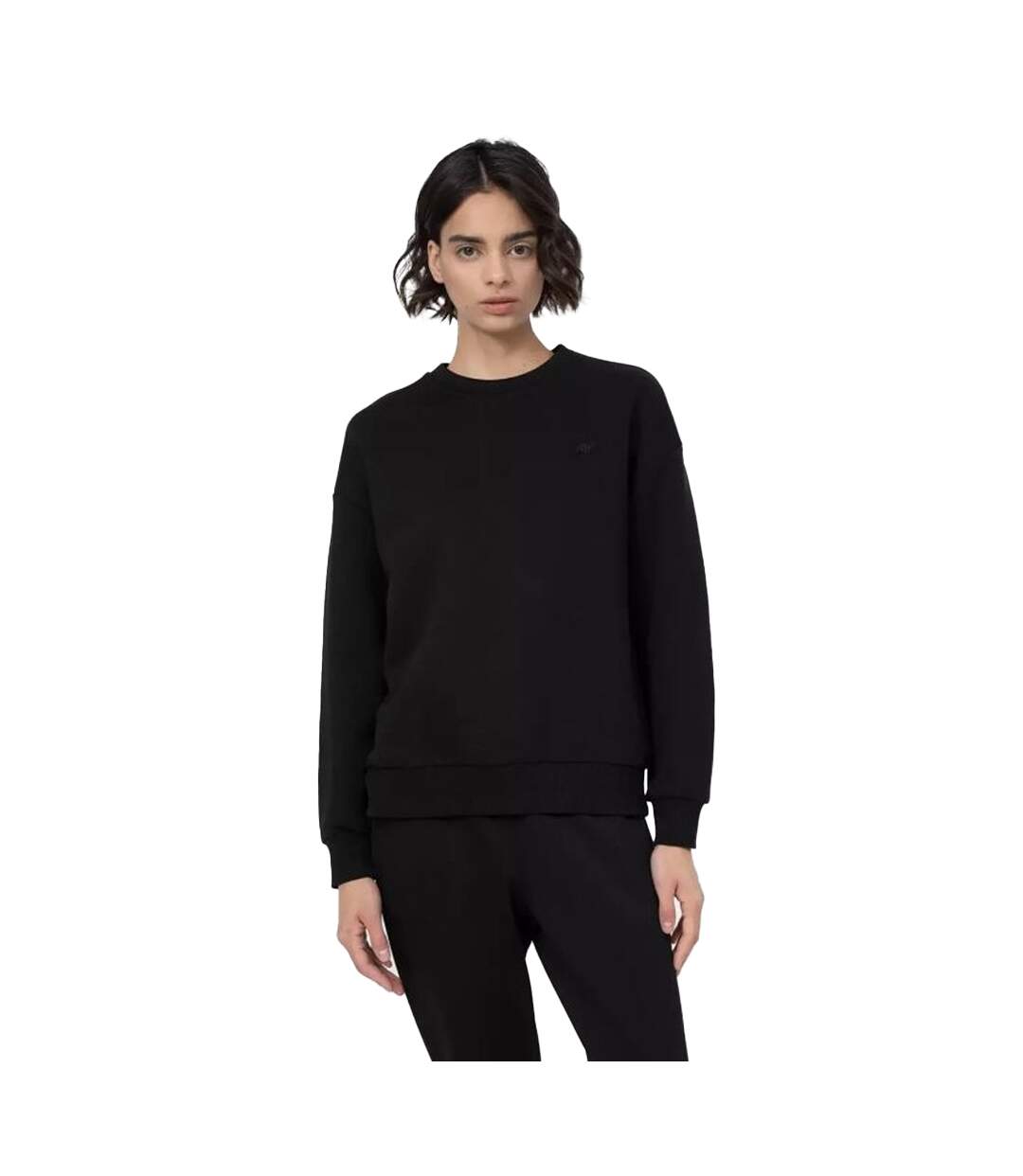 Sweat Ss23tswsf537 Femme Noir 4F-1